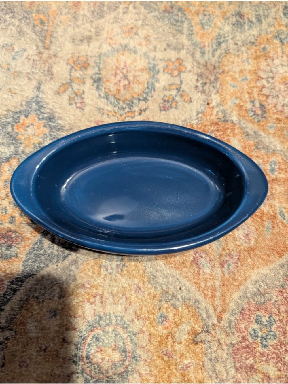 Rarebit Cobalt Blue Glaze Plate 8oz